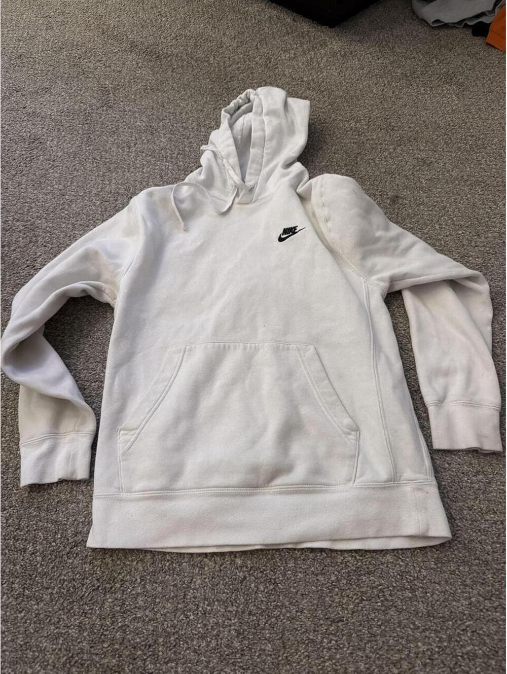Nike Men's White Hoody